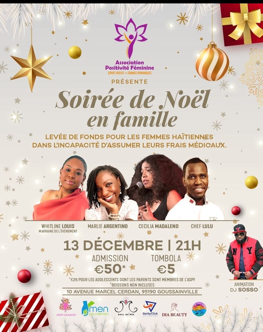 Soirée de Noël en famille