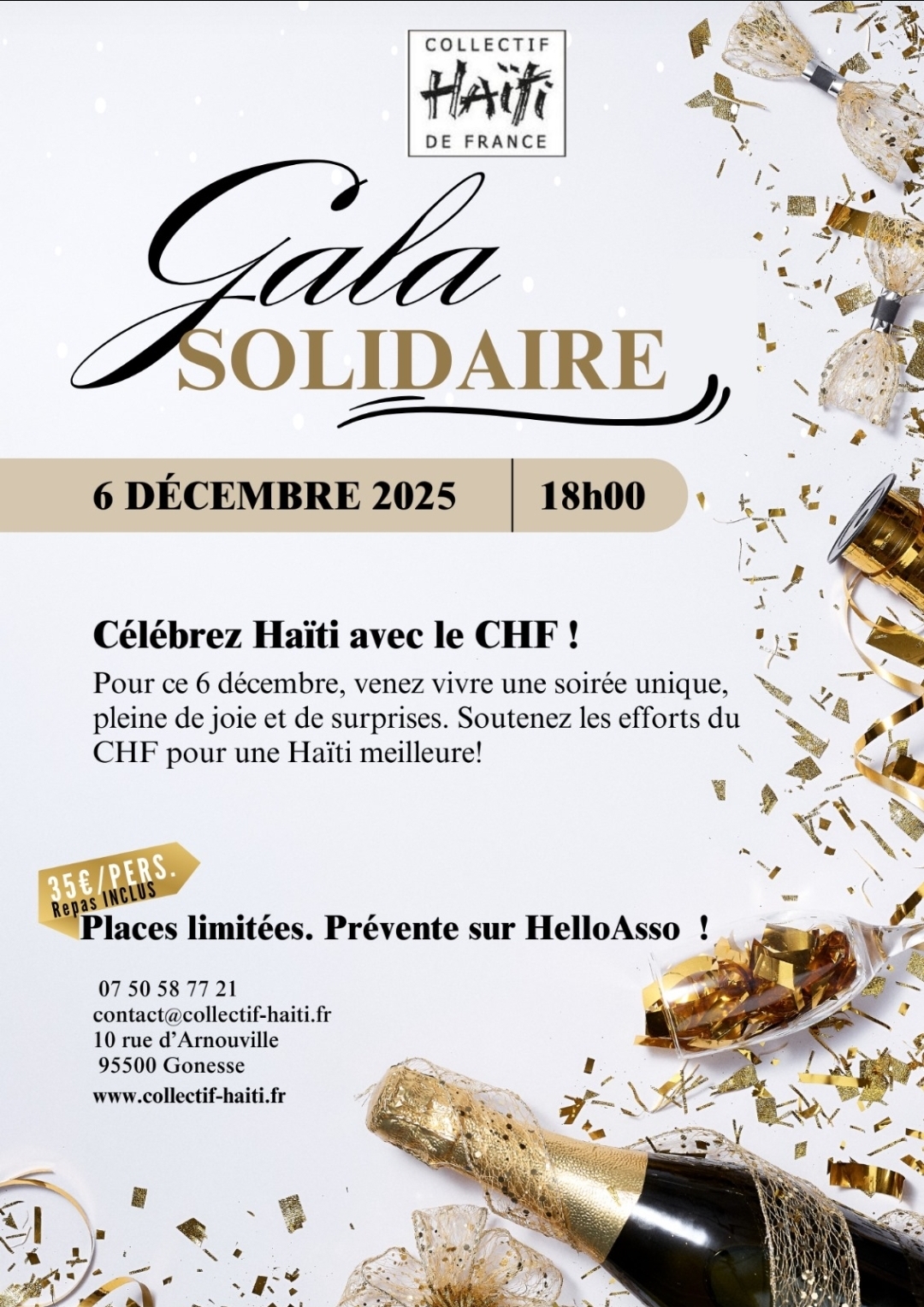 Gala solidaire du CHF