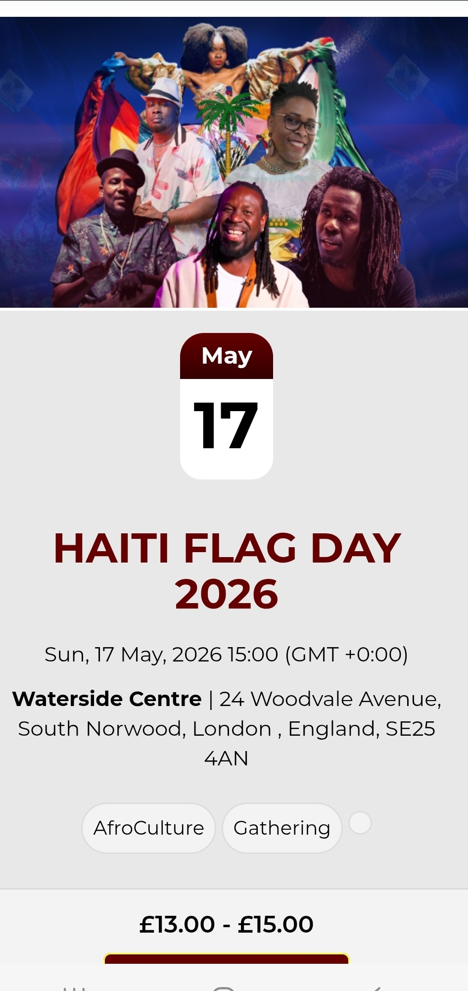 Haitian flag day 2026