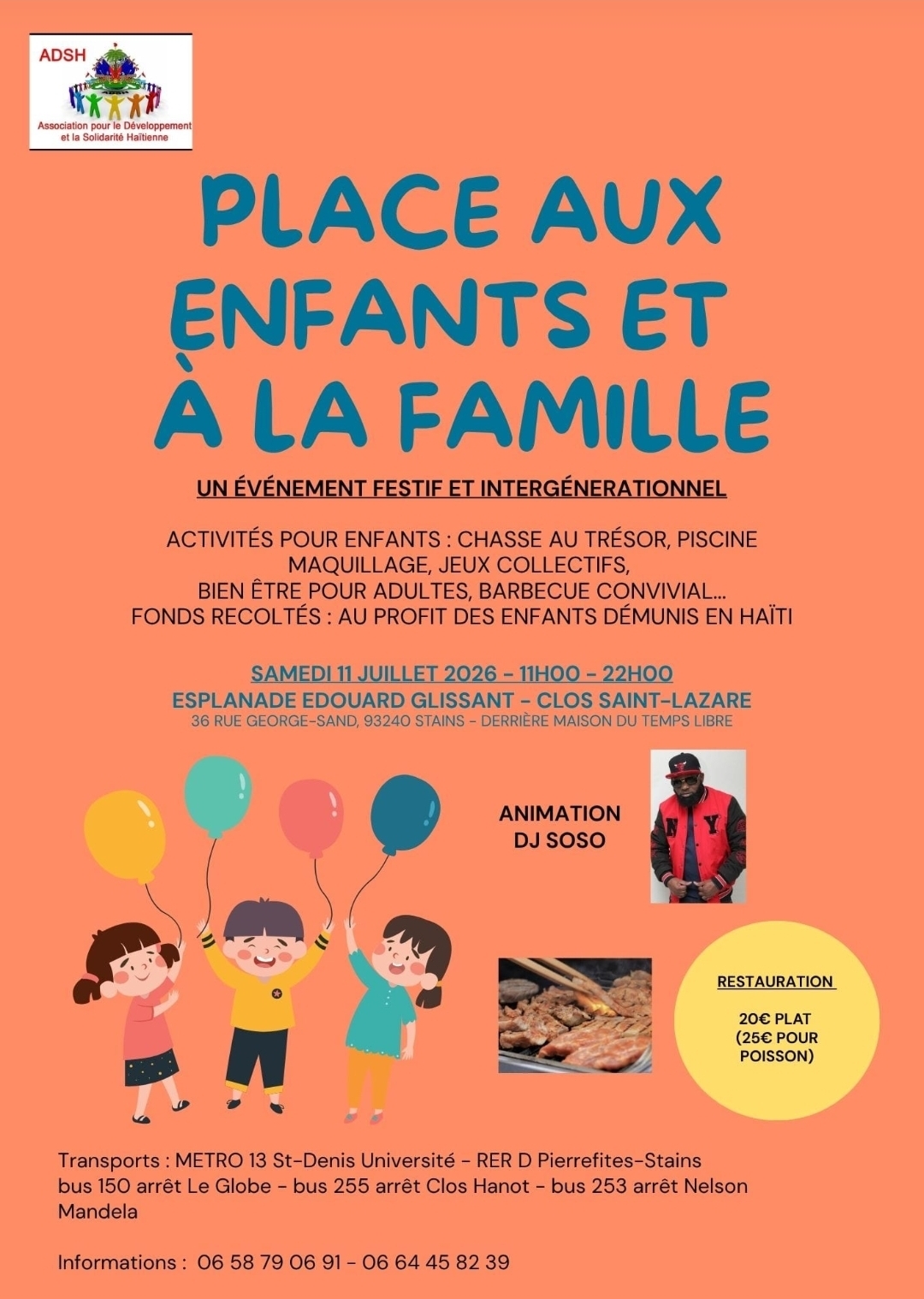 Place aux enfants et à la famille