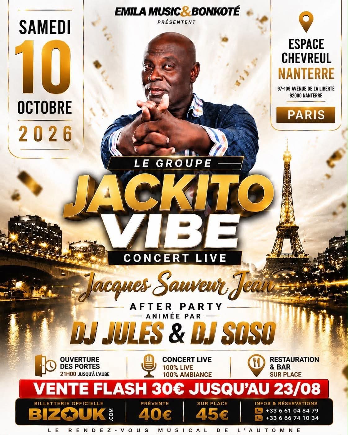 Jackito Vibe – Concert live